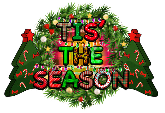 Christmas Design SVG File for Sublimation or DTF Prints