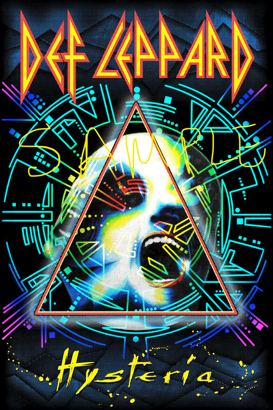 Def Leppard Halftone PNG Download